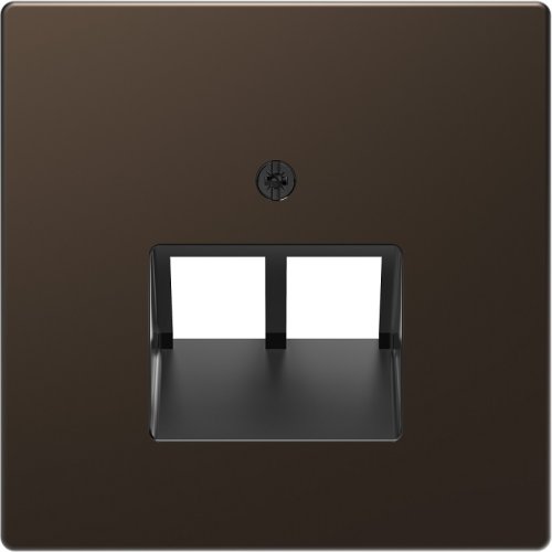 Лицевая панель Schneider Electric Merten D-Life для 2-м. розетки RJ45+RJ45 мокко фото Лицевая панель Schneider Electric Merten D-Life для 2-м. розетки RJ45+RJ45 мокко картинка